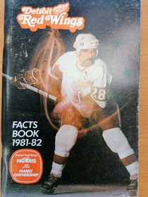 Detroit Red Wings - Fact Book 1981-1982