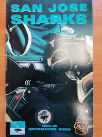 San Jose Sharks - Official Guide 1994-1995