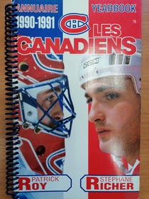 Montreal Canadiens - Yearbook 1990-1991
