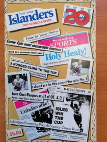 New York Islanders - Media Guide 1991-1992