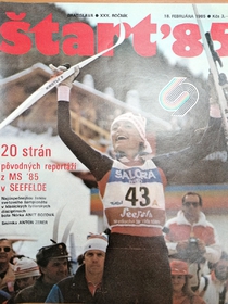 Štart - Mimořádné vydání po MS v klasickém lyžování 1985 (8/1985)