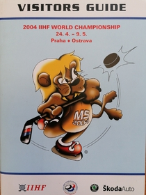 Brožura k MS v hokeji 2004
