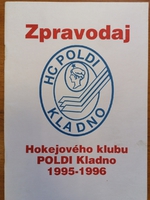 Zpravodaj hokejového klubu POLDI Kladno 1995-1996