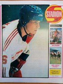 Stadión: Sport '87 - Luděk Čajka podává v reprezentaci spolehlivé výkony (47/1987)
