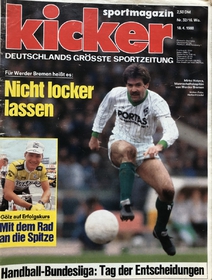 Sportmagazin Kicker: 18.4.1988