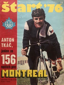 Štart '76: Anton Tkáč, jeden ze 156 pro Montreal (28/1976)