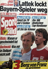Sport Bild: Benz von Franz (10.10.1990)