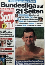 Sport Bild: Bundesliga auf 21 Seiten (20.2.1991)