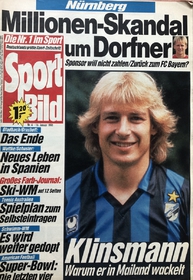 Sport Bild: Klinsmann (16.1.1991)