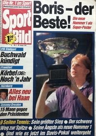 Sport Bild: Boris - der Beste! (30.1.1991)