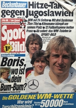Sport Bild: Hitze-Taktik gegen Jugoslawien (6.6.1990)