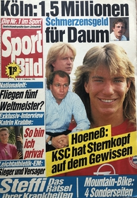 Sport Bild: Köln: 1,5 Millionen für Daum (5.9.1990)