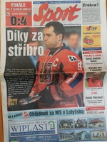 Deník Sport: Díky za stříbro (22.5.2006)