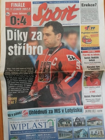 Deník Sport: Díky za stříbro (22.5.2006)