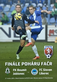 Oficiální program finále poháru FAČR: Jablonec - Liberec (27.5.2015)