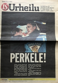 Urheilu: PERKELE! (finsky)