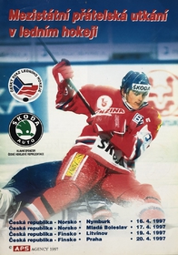 Oficiální program: Mezistátní přátelská utkání v ledním hokeji 1997