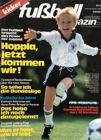 Fußball magazin Kicker: Hoppla jetzt kommen wir!