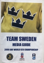 Media Guide MS U20 2008 - Tým Švédska