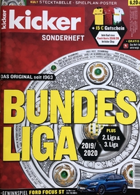 Sportmagazin Kicker: Mimořádné číslo před startem Bundesligy 2019/2020