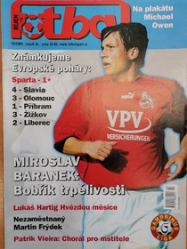Časopis Fotbal: Miroslav Baranek - Bobřík trpělivosti (10/2001)