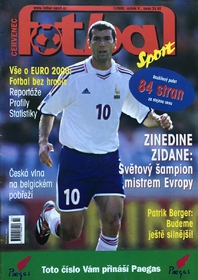 Sport Fotbal: Mimořádné vydání po mistrovství Evropy ve fotbale 2000