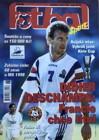 Sport Fotbal: Mimořádné vydání před startem mistrovství světa ve fotbale 1998