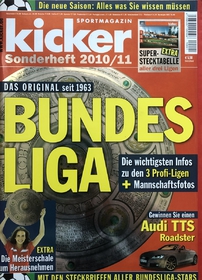 Sportmagazin Kicker: Mimořádné číslo před startem Bundesligy 2010/2011