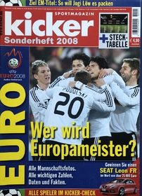 Sportmagazin Kicker: Mimořádné číslo před mistrovstvím Evropy 2008