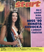 Štart '90: Miss '90 Renáta Gorecká (17/1990)