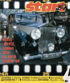 Štart '90: Rolls-Royce cenový kráĺ na Auto Vision (32/1990)