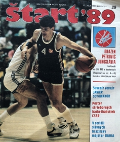 Štart '89: Speciální číslo k ME v basketbale  (29/1989)