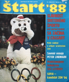 Štart '88: Slávnosť svetového športu pod piatimi kruhmi sa začína v Calgary (8/1988)