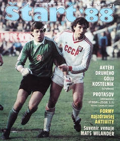 Štart '88: Aktéri druhého gólu Kostelník (21/1988)