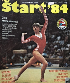 Štart '84: Oĺga Mostepanovová suverénnym vítězom v Pohári ZSSR (45/1984)