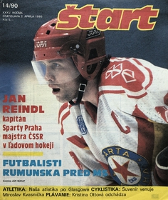 Štart '90: Jan Reindl - kapitán Sparty Praha majstra ČSSR (14/1990)