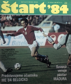 Štart '84: Ivo Knoflíček vsietil víťazný gól proti Dánsku (22/1984)
