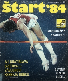 Štart '84: Aj Bratislava svetová - zásluhou Sergeja Bubku (25/1984)