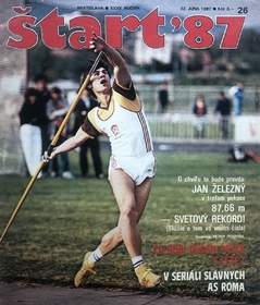Štart '87: Jan Železný - svetový rekord! (26/1987)