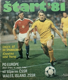 Štart '81: Po Európe sú súpermi ČSSR Wales, Island, ZSSR (36/1981)