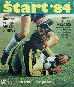 Štart '84: Zopakuje Luděk Mikloško výborný výkon z Moskvy? (20/1984)