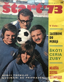 Štart '73: Herci trénujú - novinári sú pripravení! (38/1973)