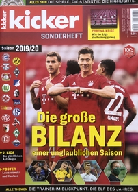 Sportmagazin Kicker: Mimořádné číslo po ročníku Bundesligy 2019/2020