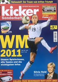 Sportmagazin Kicker: Mimořádné číslo před mistrovstvím světa žen 2011