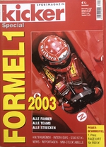 Sportmagazin Kicker: Mimořádné číslo Formule 1 2003
