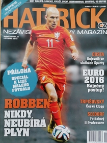 Časopis Hattrick - Robben nikdy neubírá plyn (11/2015)