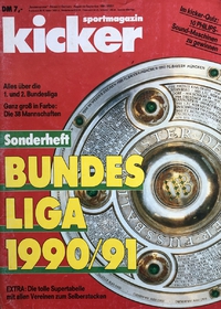 Sportmagazin Kicker: Mimořádné číslo před startem Bundesligy 1990/1991