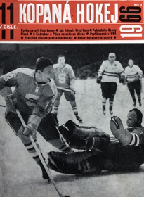 Časopis Kopaná hokej: Facka za pět tisíc korun (11/1966)