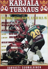 Program z turnaje Karjala 8.-10.9.1995