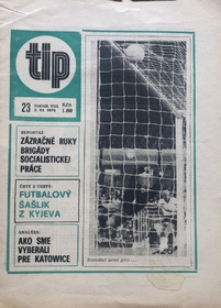 Tip '76 - Futbalový šašlik z Kyjeva (23/1976)